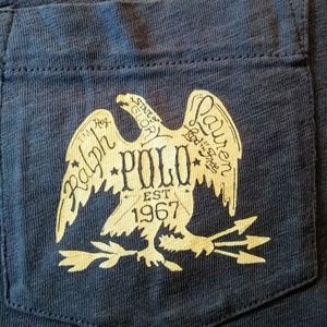 R.L. Polo long sleeve pocketed t-shirt